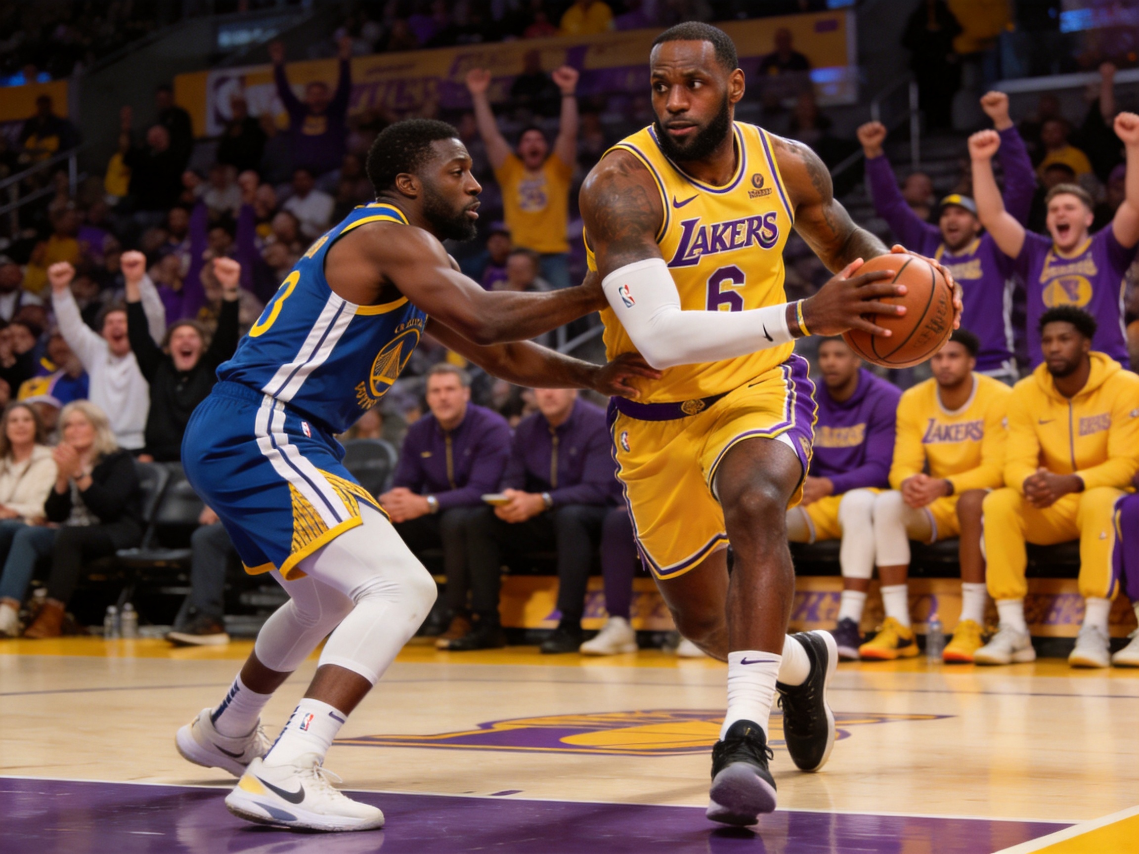 NBA 湖人勇士